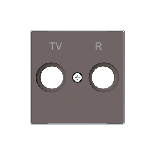 Накладка для TV-R розетки, серия SKY, цвет "Тауп"