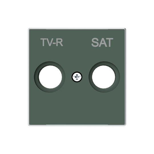Накладка для TV-R-SAT розетки, серия SKY, цвет "Комодоро"