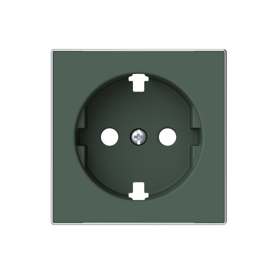 Накладка для розетки SCHUKO с плоской поверхностью, серия SKY, цвет "Комодоро"