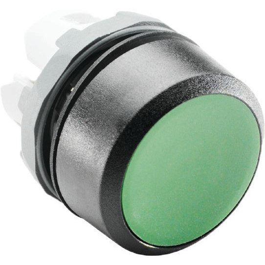 Кнопка MP1-10G зеленая (только корпус) без подсветки без фиксации