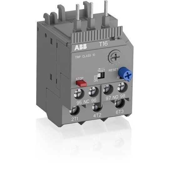 Реле перегрузки тепловое T16-4.2 диапазон уставки 3,1А - 4,2А для контакторов B6, B7