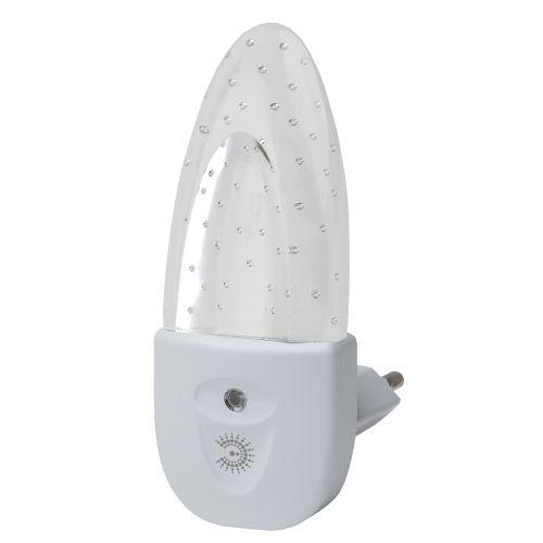 Светильник NN-619-LS-W ночник "Пузырьки" от сети с сенсором бел. ЭРА Б0019103