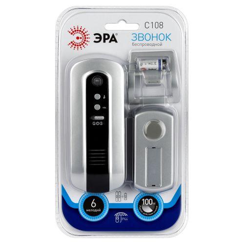 Звонок беспроводной C108 ЭРА C0034892/Б0018997