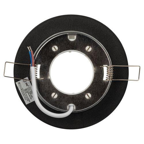 Светильник DK80 WH/BK 13Вт GX53 220В точечный бел./черн. 30/1320 ЭРА Б0019575