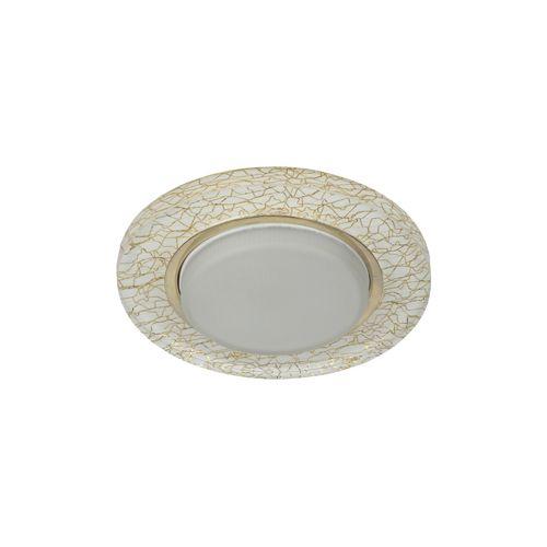 Светильник DK80 WH/GD 13Вт GX53 220В точечный бел./зол. 30/1320 ЭРА Б0019576