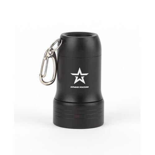 Фонарь BB-601 АРМИЯ РОССИИ брелок Привал 0.5Вт + рефлектор алюм. открывашка 3хLR44 в компл. блист. ЭРА Б0030181