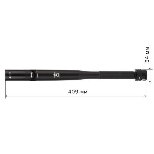 Фонарь MB-701 АРМИЯ РОССИИ универс. Аргумент 7Вт алюм. регул. фокус бита; молоток; стропорез 4хАА кор. ЭРА Б0030199