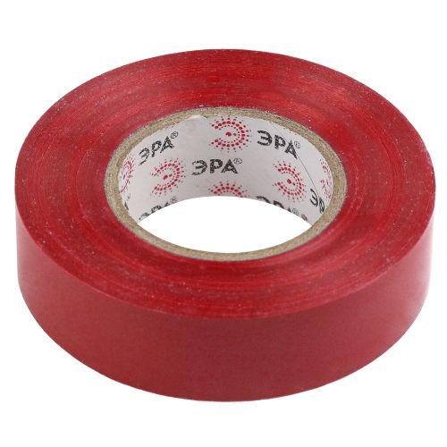 Изолента ПВХ 15ммх20м красн. ЭРА