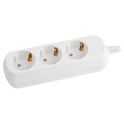 Колодка удлинителя KX-3e 3-м с зазeмл. ЭРА Б0028338