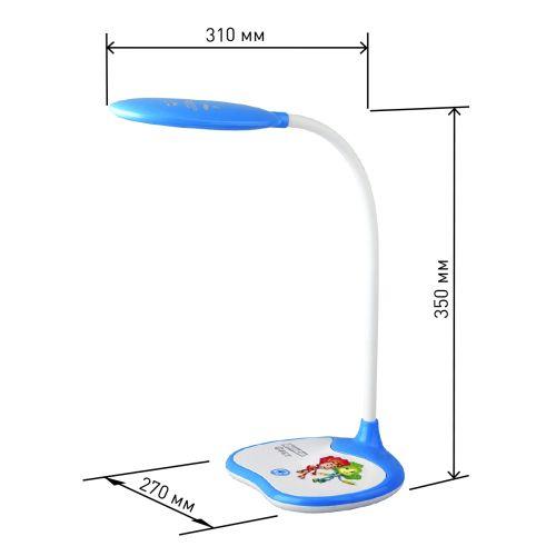 Светильник NLED-433-6W-BU Фиксики"настол. син. ЭРА Б0028462