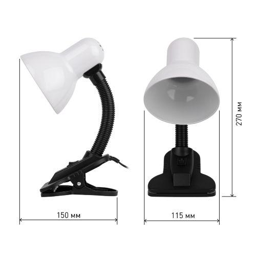 Светильник N-212-E27-40W-W настол. бел. ЭРА Б0035059