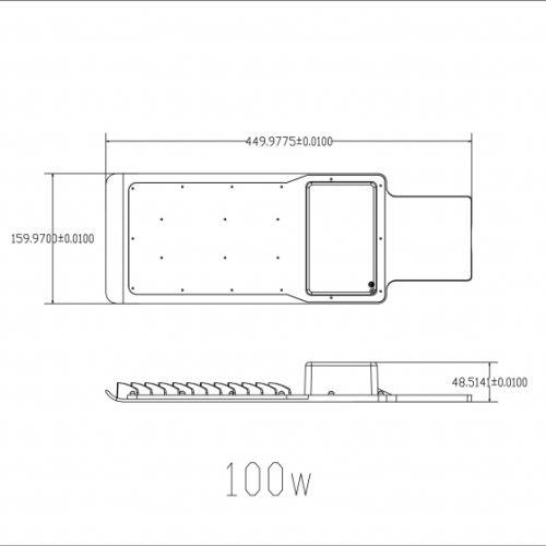 Светильник светодиодный SPP-503-0-50K-080 80Вт 8000лм 5000К IP65 (Аналог ДКУ) консольный ЭРА Б0043668