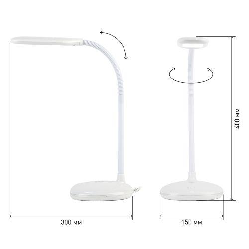 Светильник NLED-477-8W-W настольный бел. ЭРА Б0041082