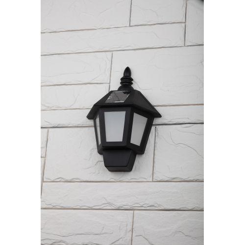 Светильник фасадный ERAFS012-26 Хром 3LED 50лм солнечная батарея ЭРА Б0044252