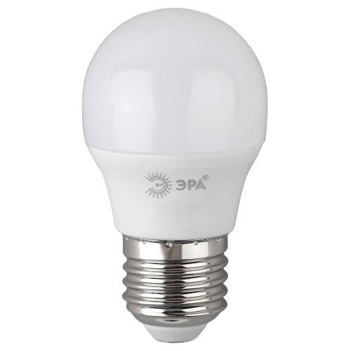 Лампа светодиодная ECO LED P45-10W-865-E27 R (диод шар 10Вт холодн. E27) (10/100/3600) ЭРА Б0045355