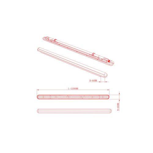 Светильник светодиодный SPP-201-0-65K-036 36Вт 6500К IP65 3420лм 1200мм линейный матов. Эра Б0047175