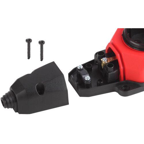 Колодка каучуковая 3-м с заземл. 16А IP44 красн. ЭРА Б0044552