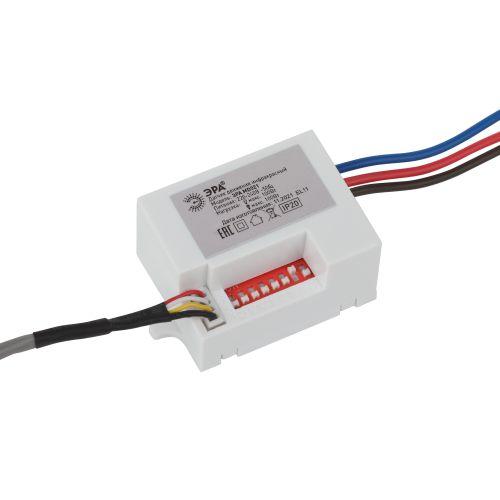 Датчик движения MD 021 скрытый 800Вт 5сек8мин 6м 102000лк 120(сбоку)+360(сверху)гр IP20 Эра Б0043798