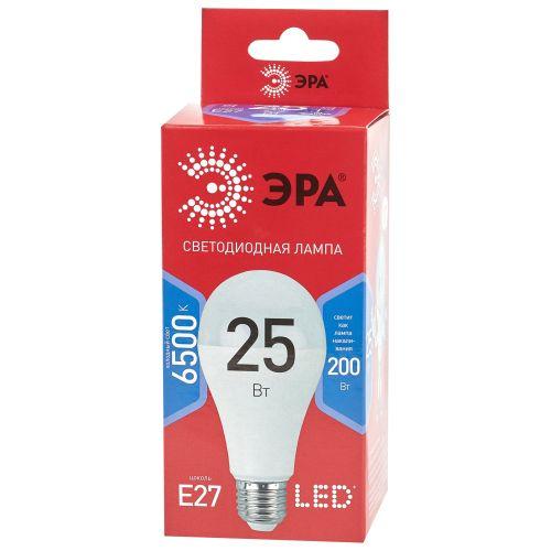 Лампа светодиодная ECO LED A65-25W-865-E27 R (диод груша 25Вт холодн. E27) (10/100/1200) Эра Б0048011