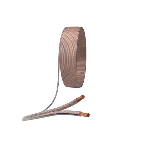 Кабель акустический 2х1.5 прозр. 100м (м) ЭРА Б0048274