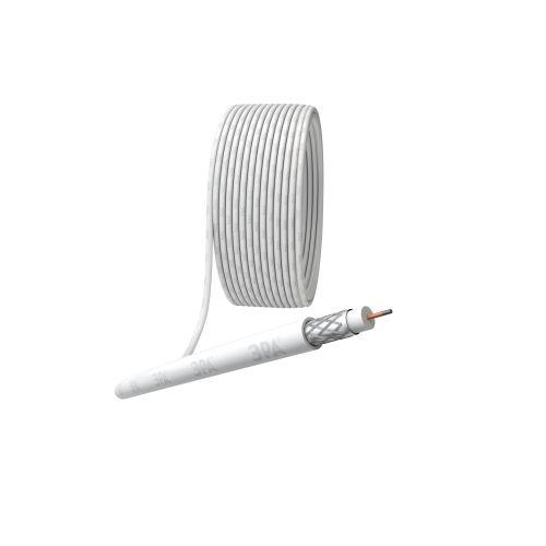 Кабель RG-6U CCS/(оплетка Al 48%)PVC 75Ом 100м SIMPLE (м) Эра Б0044596