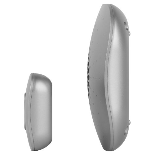 Звонок беспроводной BIONIC Silver ЭРА Б0017749