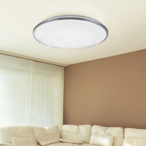 SPB-6 Chrome Бытовые светодиодные светильни ки (SPB 6) Fashion ЭРА Светодиод. св-к 70Вт 3000-6 500К 4800 Лм с пультом ДУ 490x66 (Б0030135)