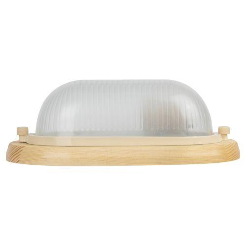 Светильник дерево, пл-н стекло, 60Вт, Е27, 220В, IP54 НБО 03-60-021 ЭРА (Б0048031)