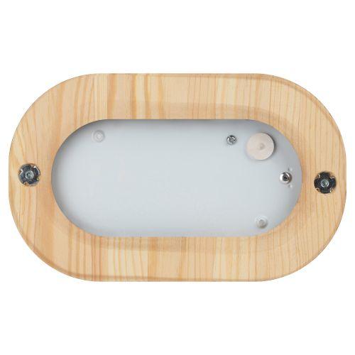 Светильник дерево, пл-н стекло, 60Вт, Е27, 220В, IP54 НБО 03-60-021 ЭРА (Б0048031)