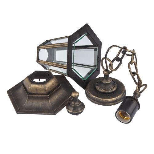 НСУ 06-60-001 , Адель1 подвесной шестигранный под бронзу (8/96) ЭРА (Б0048109)