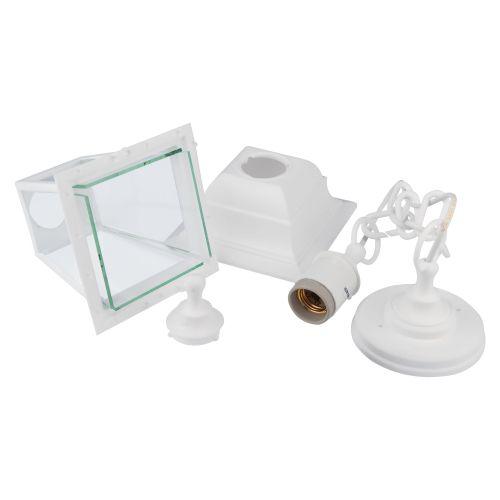 НСУ 04-60-001 , Адель подвесной четырехгранный белый (8/96) ЭРА (Б0048107)