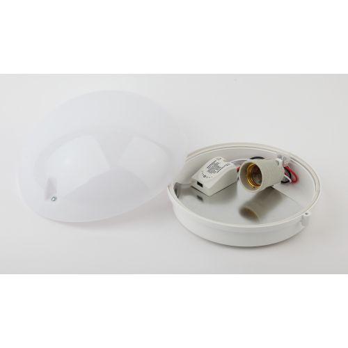 Светильник НБП 06-60-102 с фото-шумов ым датчиком 60Вт, Е27, 220В, IP54, У3, серия Сири ус, с фото-шумовым ЭРА (Б0048412)