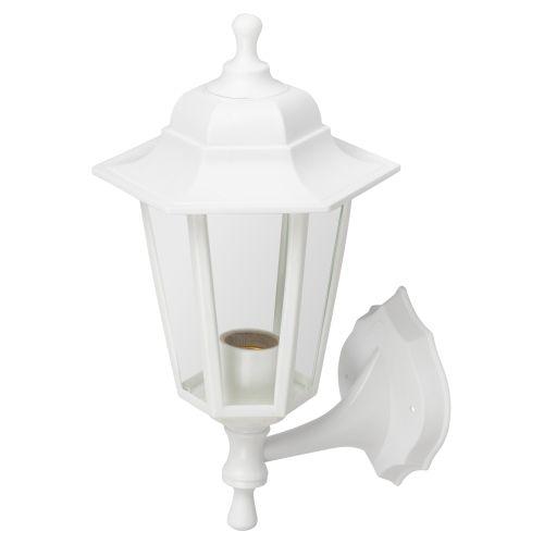 НБУ 06-60-001 , Леда1 настенный шестигранный белый (8/96) ЭРА (Б0048116)