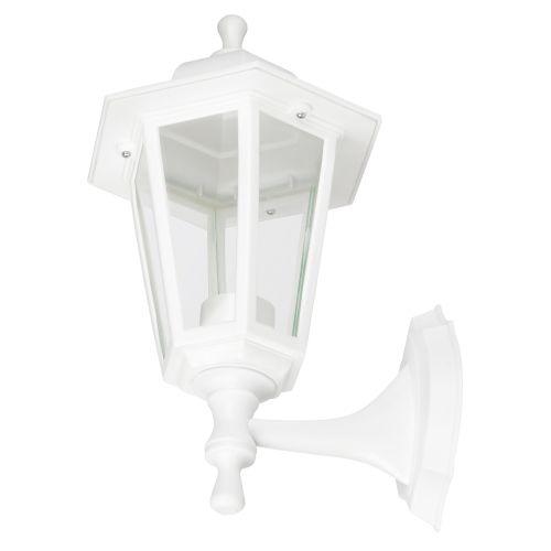 НБУ 06-60-001 , Леда1 настенный шестигранный белый (8/96) ЭРА (Б0048116)