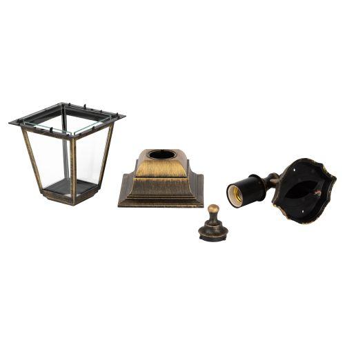 НБУ 04-60-001 , Леда настенный четырехгранный под бронзу (8/96) ЭРА (Б0048112)