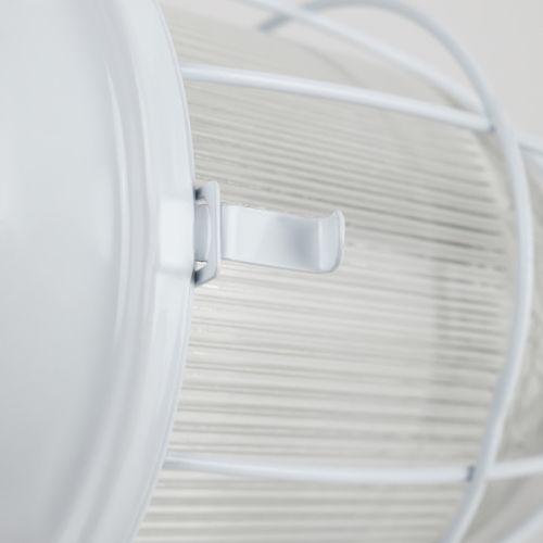 Светильник НСП 41-200-003 с решеткой Желудь сталь стекло IP54 E27 max 200Вт 185х345 белый (Б0052020)