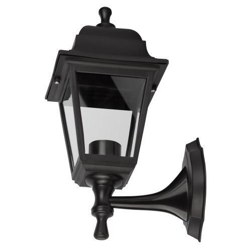 НБУ 04-60-001 , Леда настенный четырехгранный черный (8/96) ЭРА (Б0048111)