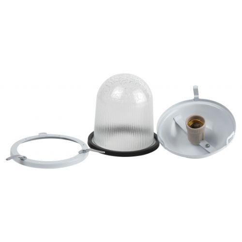 Светильник НСП 41-200-001 без решетки Желудь сталь / стекло IP54 E27 max 200Вт 185х260 белый (Б0052018)