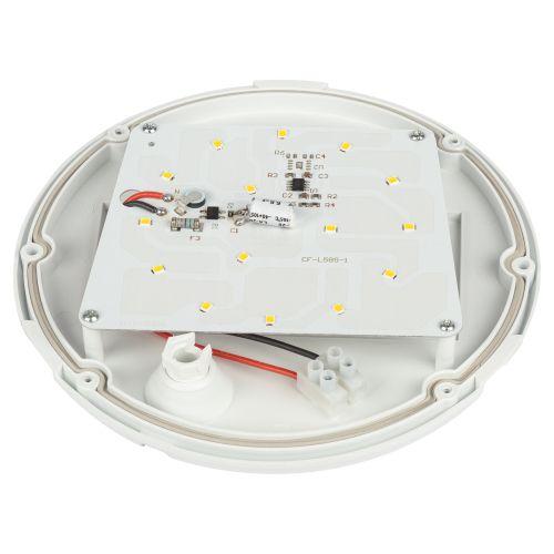 ДБП-8W 4000К 640Лм SPB-1-08 (W) IP54 круглый 180х75 белый (Б0017326)