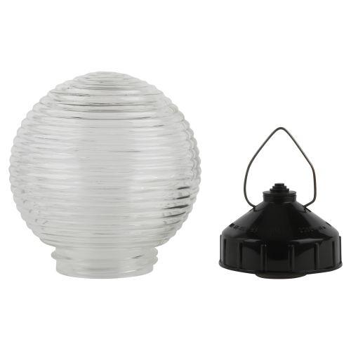 Светильник НСП 01-60-003 подвесной Гранат стекло IP44 E27 max 60Вт D150 шар (Б0052013)