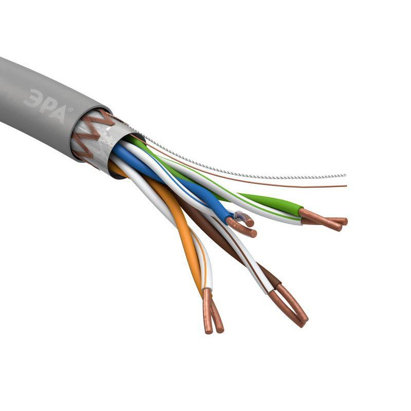 Витая пара SF/UTP Cat5e 4x2x24 AWG CU PVC 305 м (Б0044691)