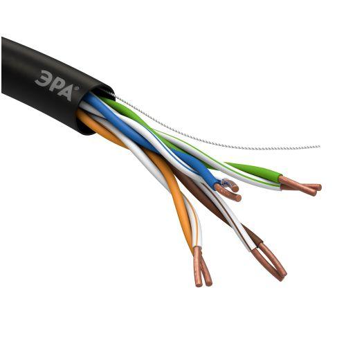 Витая пара U/UTP 4x2x24AWG Cat5e CU PE OUTDOOR 305м SIMPLE (Б0044427)