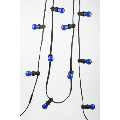 Лампа светодиодная ERABL50-E27 A50 3Вт груша син. E27 13SMD для белт-лайт ЭРА Б0049578