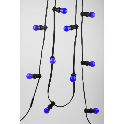 Лампа светодиодная ERABL50-E27 A50 3Вт груша син. E27 13SMD для белт-лайт ЭРА Б0049578