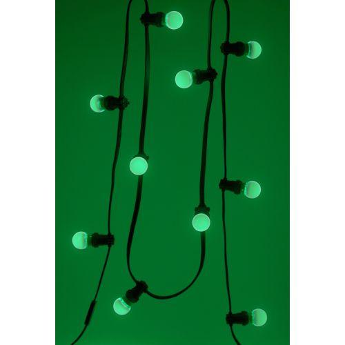 Лампа светодиодная ERAGL50-E27 A50 3Вт груша зел. E27 13SMD для белт-лайт ЭРА Б0049579