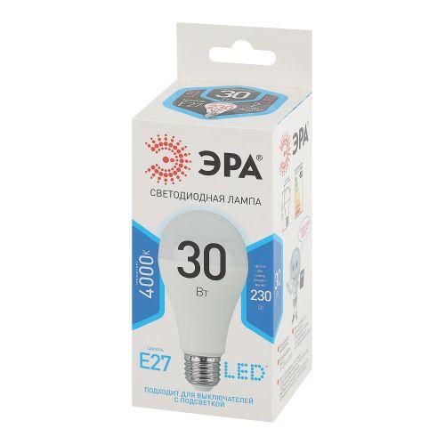Лампа светодиодная LED A65-30W-840-E27 30Вт A65 грушевидная 4000К нейтр. бел. E27 Эра Б0048016