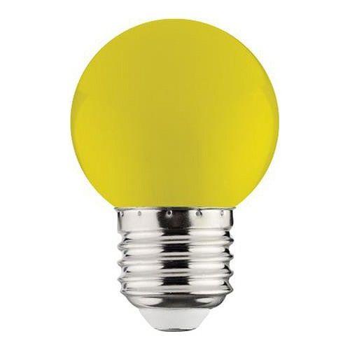 Лампа светодиодная ERAYL45-E27 Р45 1Вт шар 4SMD желт. E27 для белт-лайт Эра Б0049576