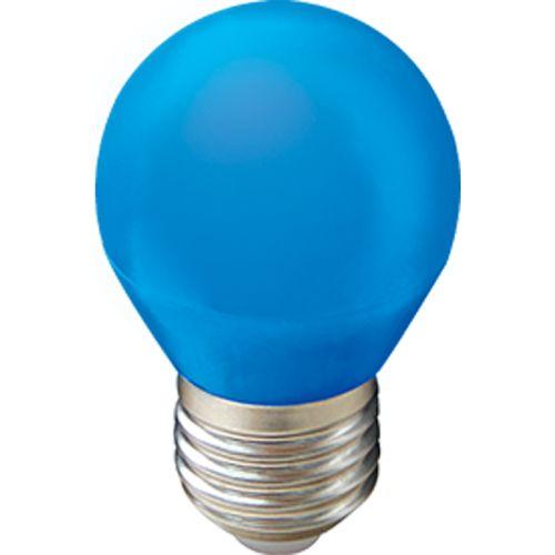Лампа светодиодная ERABL45-E27 P45 1Вт шар син. E27 4SMD для белт-лайт ЭРА Б0049573