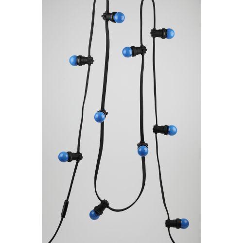 Лампа светодиодная ERABL45-E27 P45 1Вт шар син. E27 4SMD для белт-лайт ЭРА Б0049573