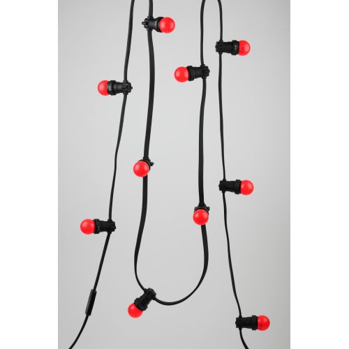 Лампа светодиодная ERARL45-E27 P45 1Вт шар красн. E27 4SMD для белт-лайт ЭРА Б0049575